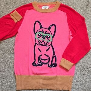 Oxknit French Bulldog Sweater, Size: Large
